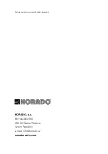 Preview for 6 page of KORADO KORASMART 1300 Manual