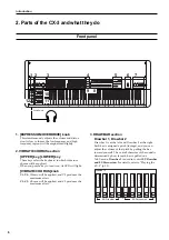 Preview for 6 page of Korg CX-3 Combo Organ Owner'S Manual