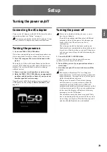 Preview for 29 page of Korg EASYSTART M50 Owner'S Manual