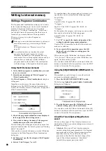 Preview for 94 page of Korg EASYSTART M50 Owner'S Manual