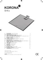 Preview for 1 page of Korona 73915 Instructions For Use Manual