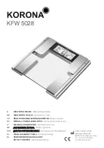 Korona KFW 5028 Instructions For Use Manual preview