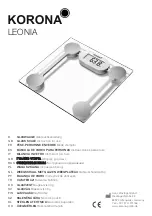 Korona Leonia Instructions For Use Manual preview