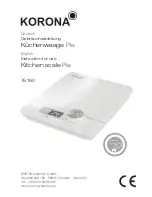 Preview for 1 page of Korona Pia Instructions For Use Manual