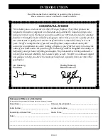 Preview for 2 page of kozy heat MPS-34 Minneapolis XL Installation And Operation Manual