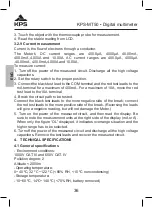 Preview for 36 page of KPS KPS-MT50 Instruction Manual