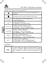 Preview for 50 page of KPS KPS-MT50 Instruction Manual