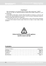 Preview for 24 page of KRAFT KF-HS178WNF User Manual