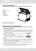 Preview for 23 page of KRAFT TCH-H250EGL User Manual