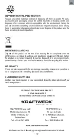 Preview for 12 page of KRAFTWERK 506.000.100 User Manual