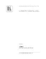 Preview for 1 page of Kramer MultiTOOLS 102xl User Manual