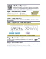 Preview for 2 page of Kramer MultiTOOLS 102xl User Manual