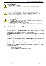 Preview for 9 page of Krantz VIRUSPROTECT Operating Manual