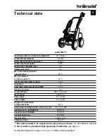 Preview for 5 page of Kranzle quadro 1500 TS Operating Manual