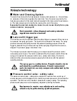 Preview for 13 page of Kranzle quadro 1500 TS Operating Manual