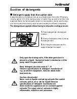 Preview for 21 page of Kranzle quadro 1500 TS Operating Manual