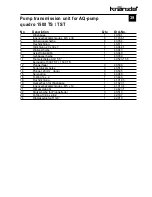 Preview for 39 page of Kranzle quadro 1500 TS Operating Manual