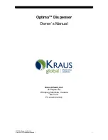 Kraus Optima Owner'S Manual preview