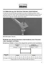 Preview for 27 page of KRAUSE 731302 Instructions For Assembly