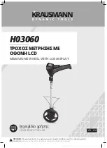 KRAUSMANN H03060 Operation Manual preview