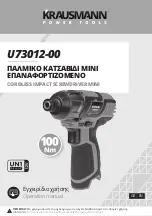 KRAUSMANN U73012-00 Operation Manual preview