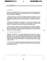 Preview for 6 page of Krell Industries CD-DSP mk2 Owner'S Reference Manual