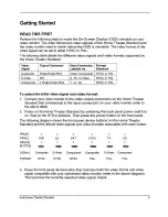 Preview for 9 page of Krell Industries Home Theater Standard Instructions For Use Manual