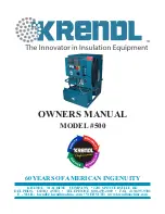 Krendl 500 Owner'S Manual preview