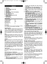 Preview for 4 page of KRESS CPS 6125-1 Operating Instructions Manual