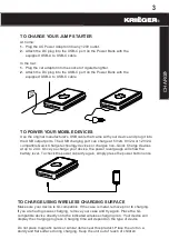 Preview for 3 page of Krieger KRX1000 Instruction Manual