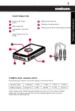 Preview for 5 page of Krieger KRX1000 Instruction Manual