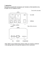 Preview for 2 page of Krieger ULT1150 Instruction Manual