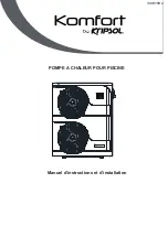 Preview for 3 page of Kripsol Komfort RC2200 Installation Instructions Manual