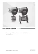 Preview for 1 page of KROHNE OPTIFLUX 7300 Quick Start Manual