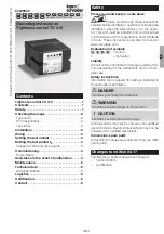 Preview for 1 page of Krom Schroder TC 410 Operating Instructions Manual