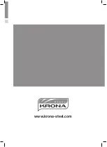 Preview for 67 page of KRONAsteel CELESTA 600 black sensor Application Sheet