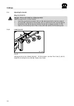 Preview for 58 page of Krone EasyCut 10000 Shift Operating Instructions Manual