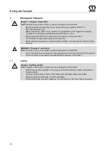 Preview for 34 page of Krone EasyCut 28 Operating Instructions Manual