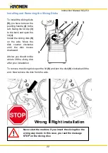 Preview for 22 page of Kronen KG-253 Translation Of The Original Instruction Manual