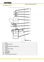 Preview for 13 page of Kronen KG-353 Translation Of The Original Instruction Manual