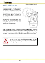 Preview for 22 page of Kronen KG-353 Translation Of The Original Instruction Manual