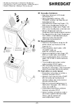 Preview for 25 page of KRUG+PRIESTER IDEAL SHREDCAT 8285 CC Operating Instructions Manual