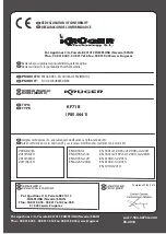 Preview for 36 page of Krüger Technology KF71B Instructions Manual