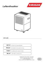 Preview for 1 page of Kruger KRP 60 NE Instruction Manual