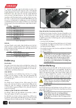 Preview for 6 page of Kruger KRP 60 NE Instruction Manual