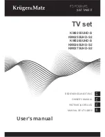 Kruger&Matz KM0265UHD-S User Manual preview