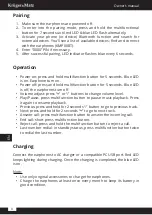 Preview for 8 page of Kruger&Matz KMP80BT Owner'S Manual