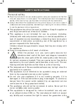 Preview for 93 page of Krups HP60A115 Manual