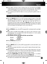 Preview for 23 page of Krups Precision KM611T30 Manual