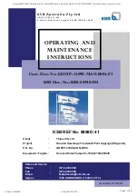 KSB 88980/41 Operating And Maintenance Instructions Manual preview